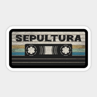 Sepultura Mix Tape Sticker